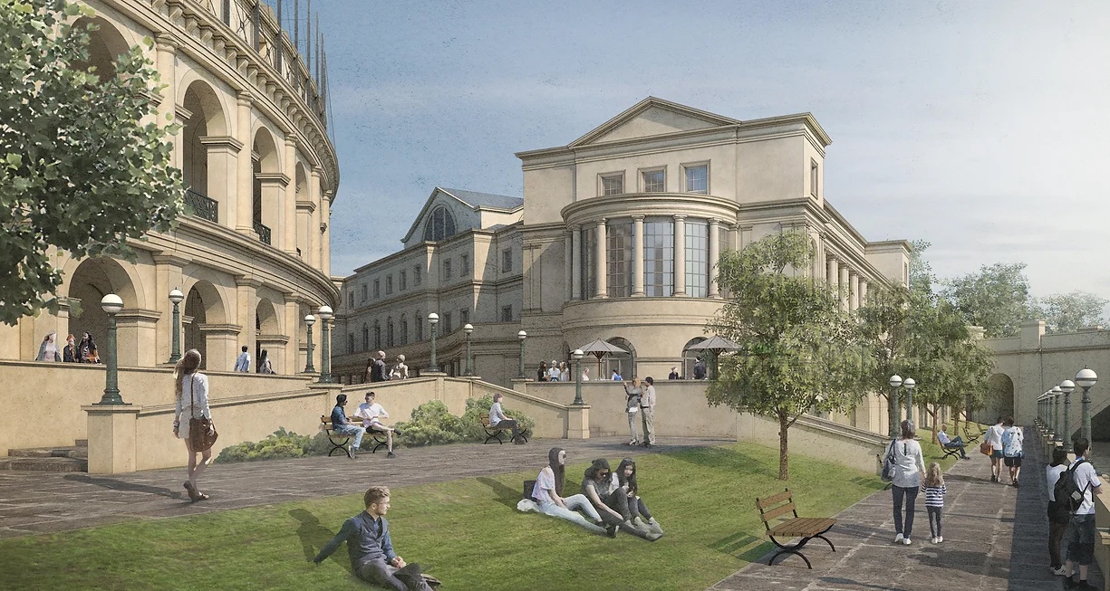 Rendering della contro-proposta di Bath